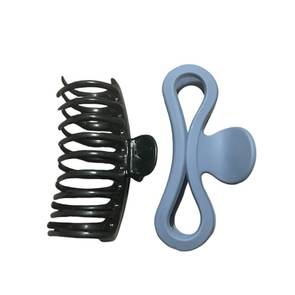 2 Piece Small/ Medium Hair Claw Clips - Picture 1 of 1